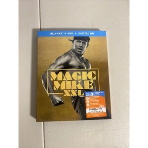 Magic Mike XXL Blu Ray DVD Digital HD Combo Pack Movie Channing Tatum